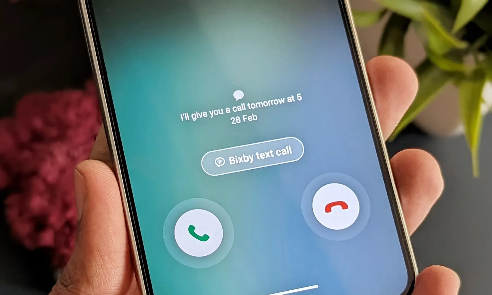 Samsung Bixby Call