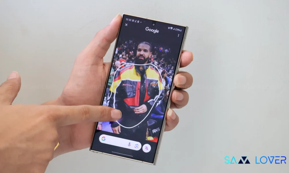 Samsung Circle to Search Feature