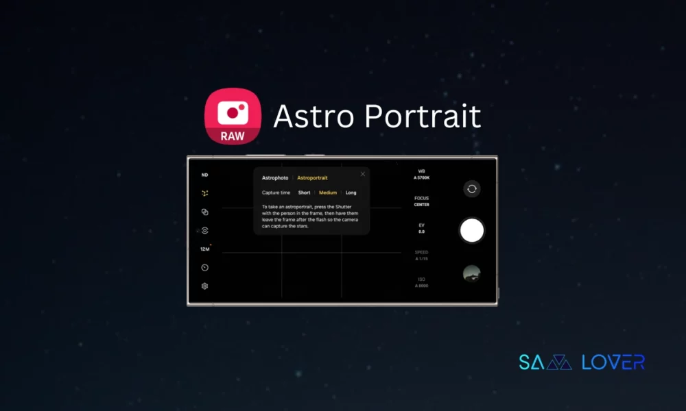 Expert raw astro portrait