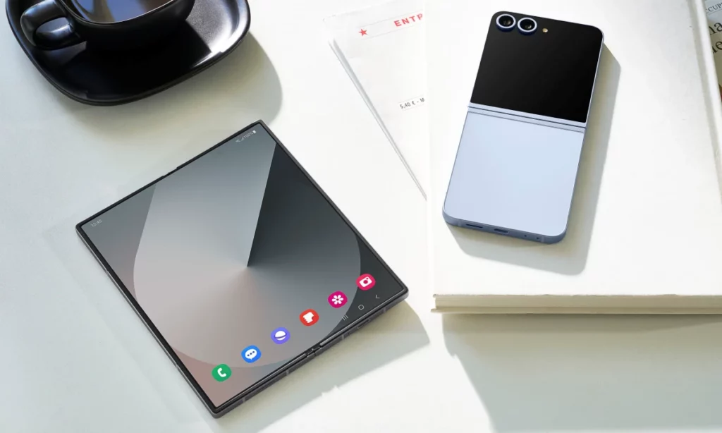 SAmsung Galaxy Z Fold 6 and Galaxy Z Flip 6