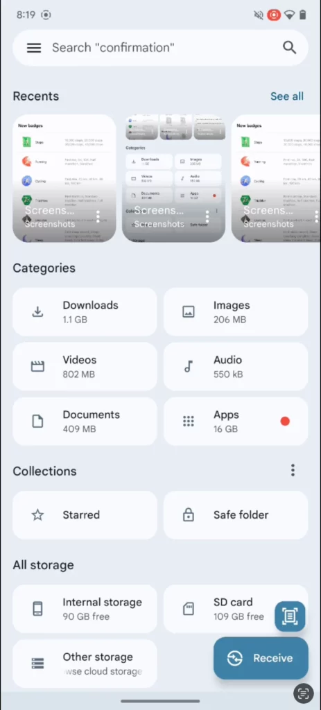 Google File App Quick Share