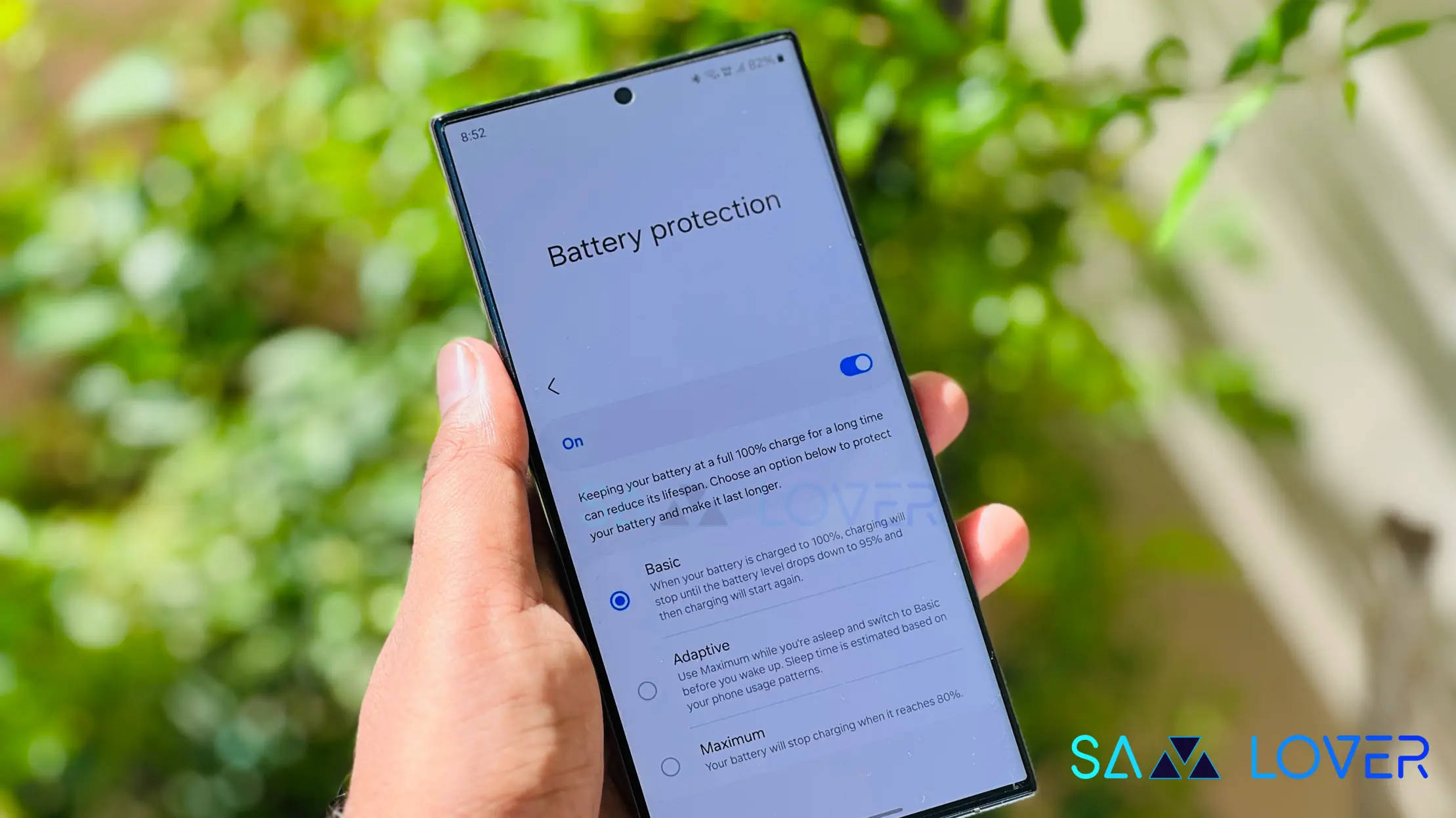 One UI Battery Settings