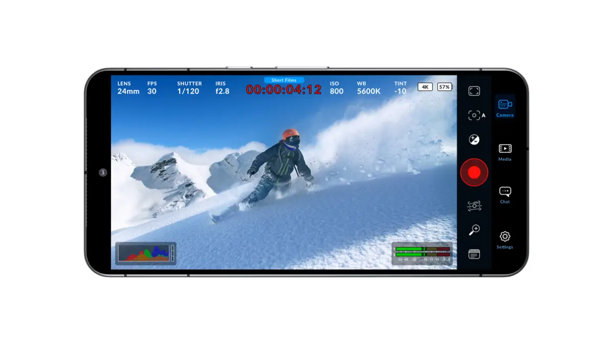 Blackmagic Camera App