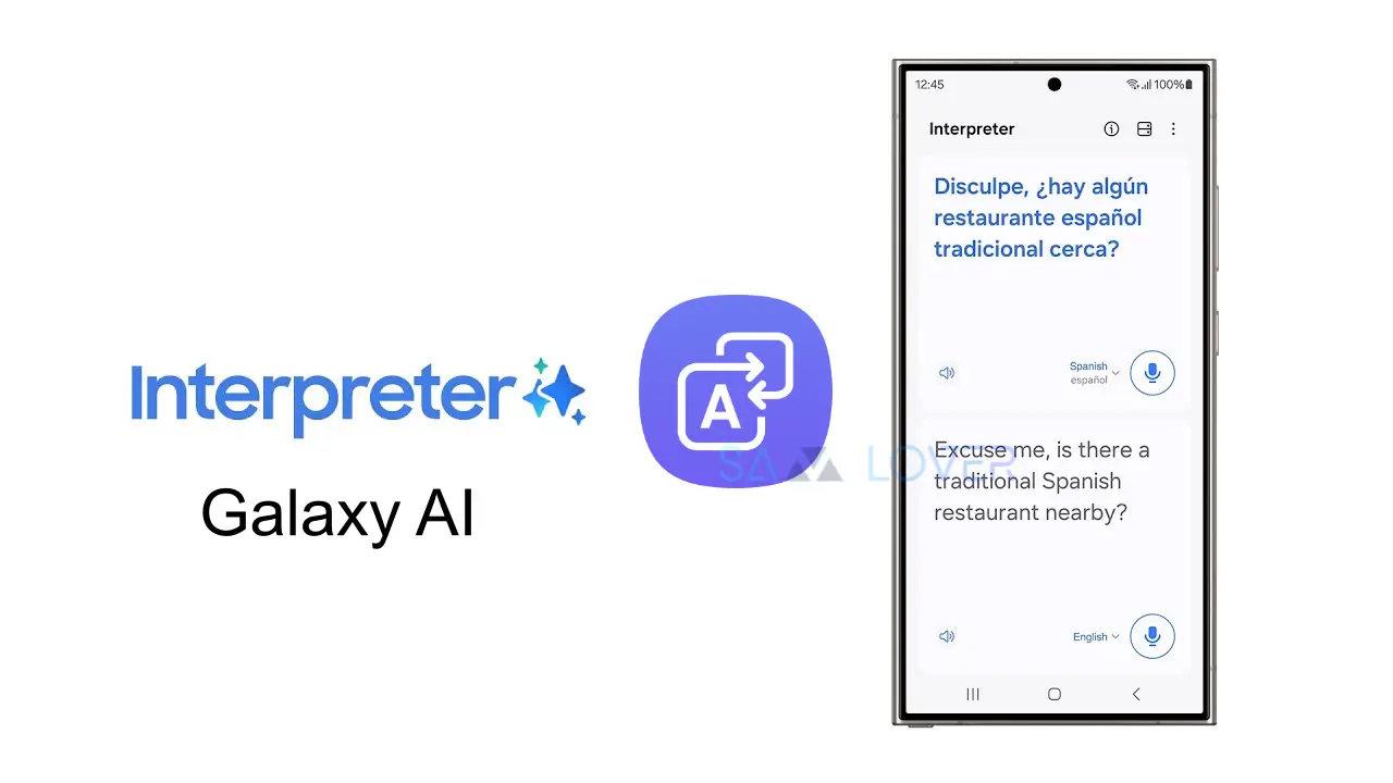 Samsung Galaxy AI Interpreter