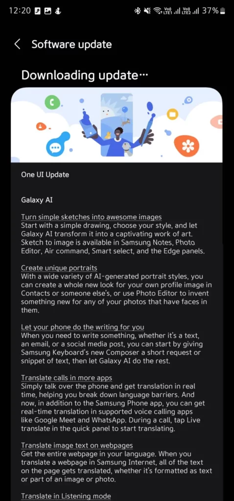 One UI 6.1.1 Changelog