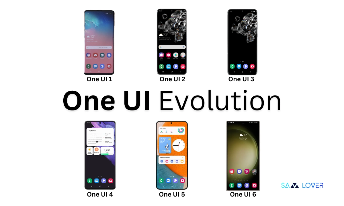 Samsung One UI Evolution