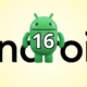 Android 16