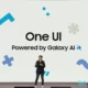 One UI powered by Galaxy AI