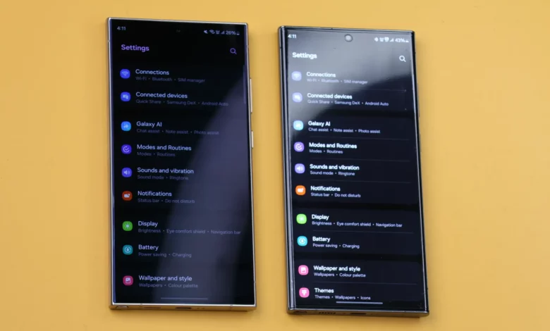 Samsung Galaxy S25 Anti-Reflective Coating Display