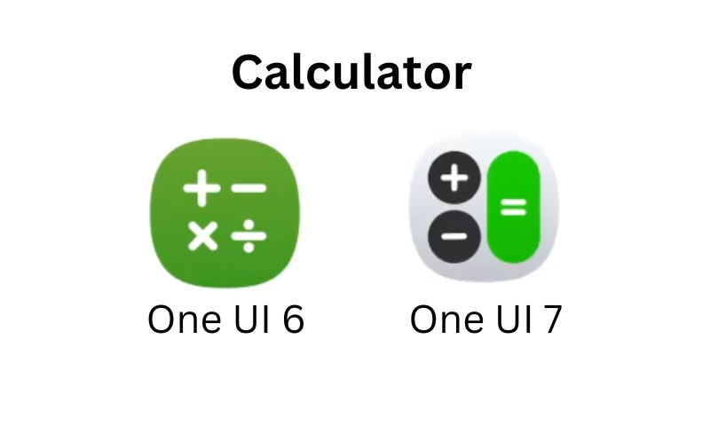 One UI 7 Revamps Galaxy App Icons With A Fresh New Look Over One UI 6