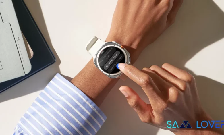 Samsung Galaxy Watch Ultra reply messages