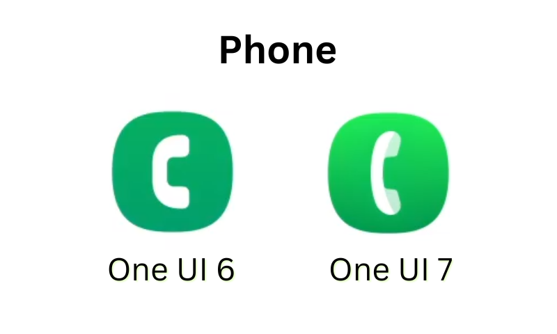 Samsung Phone One UI 6 vs One UI 7