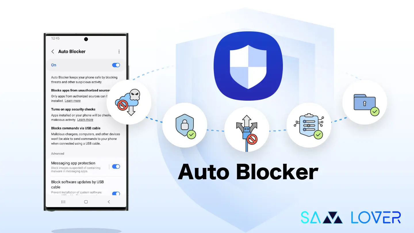 Samsung One UI Auto Blocker Feature