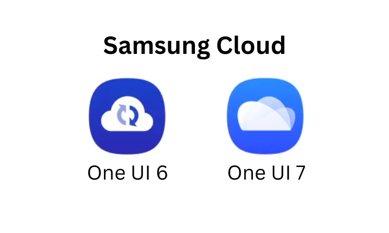 Samsung Cloud: One UI 6 vs One UI 7