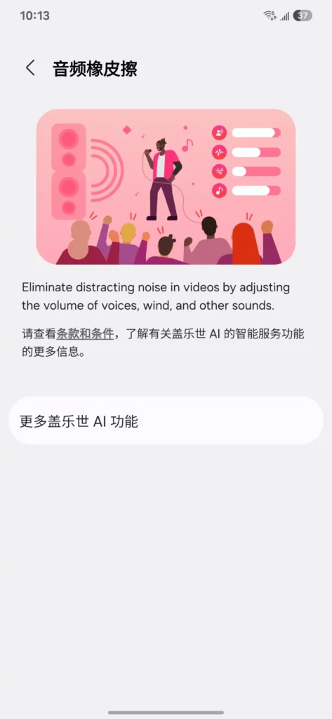 Audio eraser