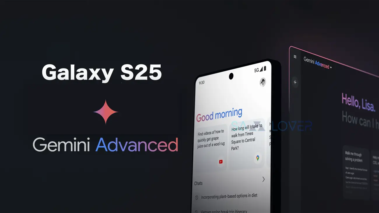 Samsung Galaxy S25 Google Gemini Advanced