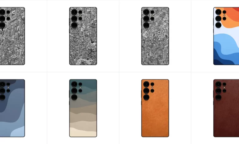 galaxy S25 ultra skins via DBrand