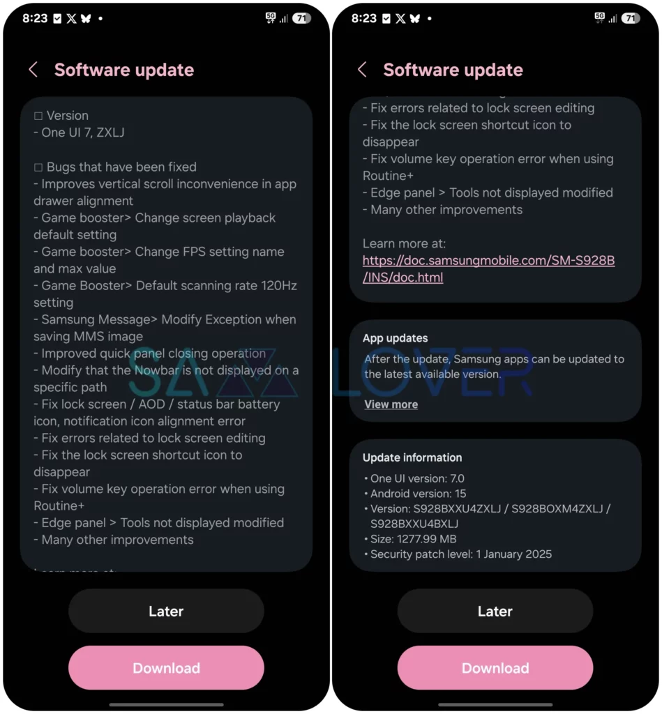 One UI 7 Beta 3 for Galaxy S24 Series