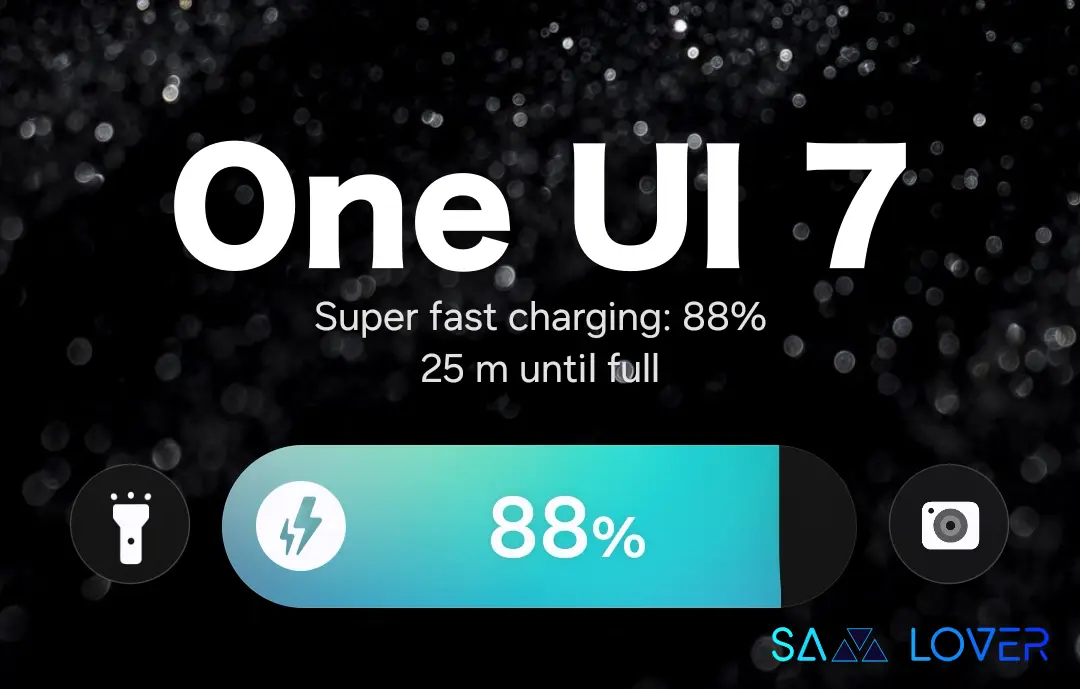 Samsung One UI 7.0 Charging Animation