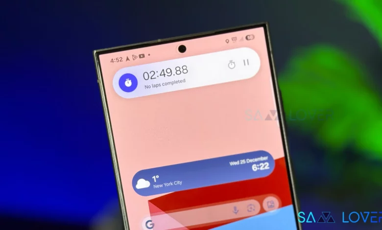 One UI 7 Live Notifications
