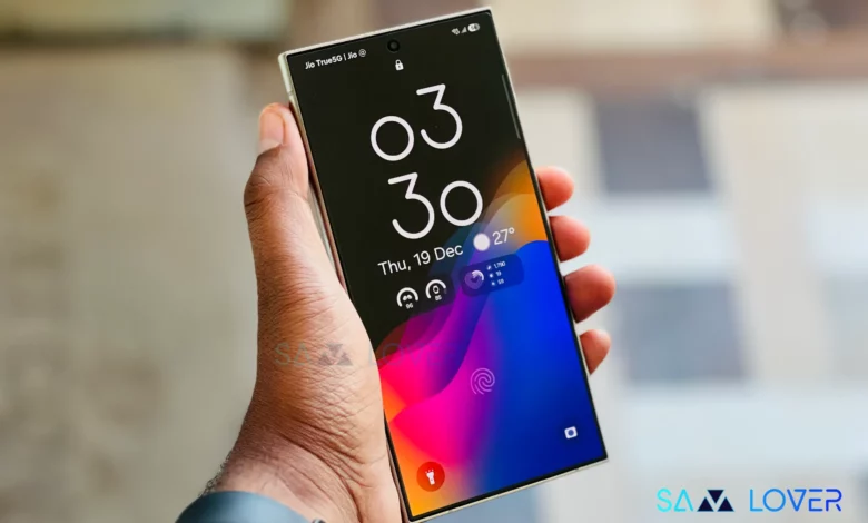 Samsung One UI 7 Lock Screen