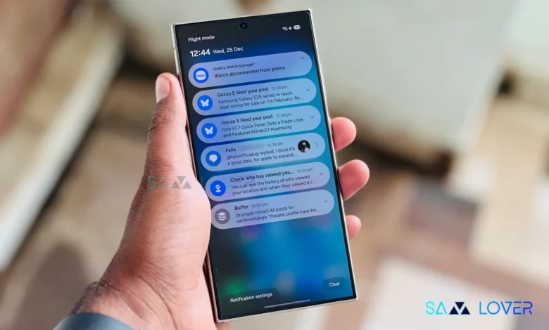 One UI 7 Notifications