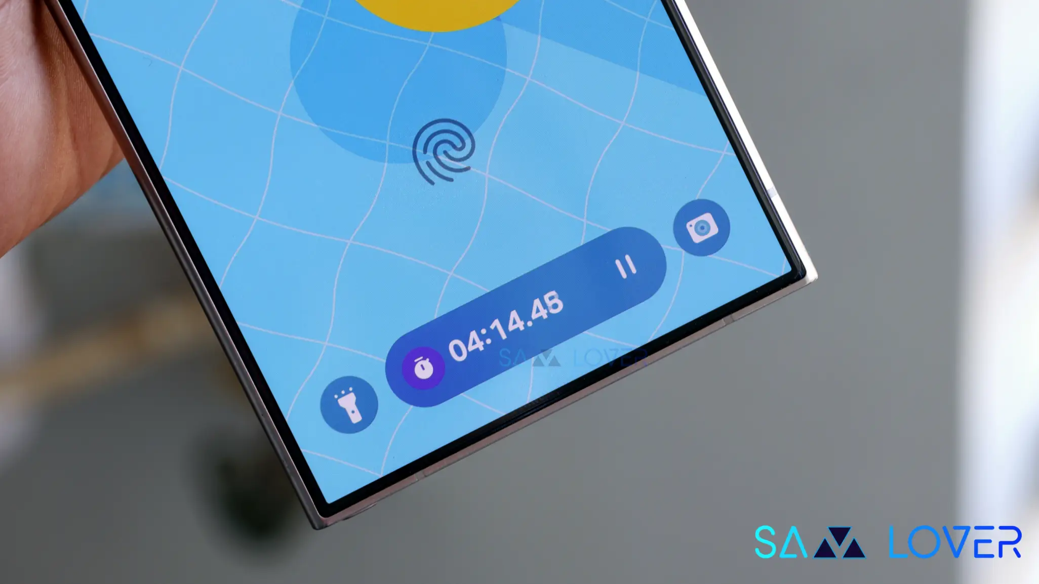 One UI 7 Now bar StopWatch