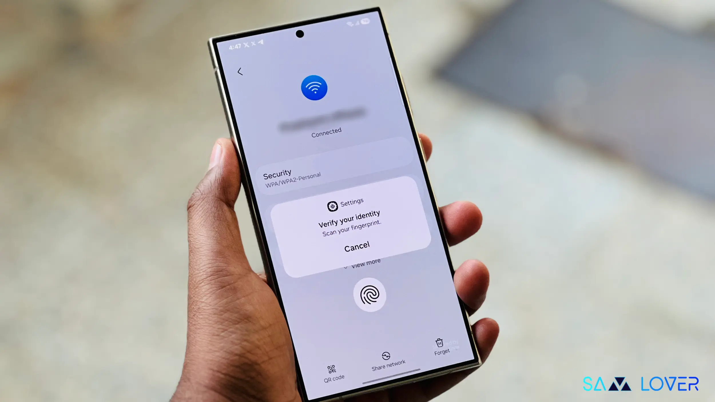 Samsung One UI 7 WiFi