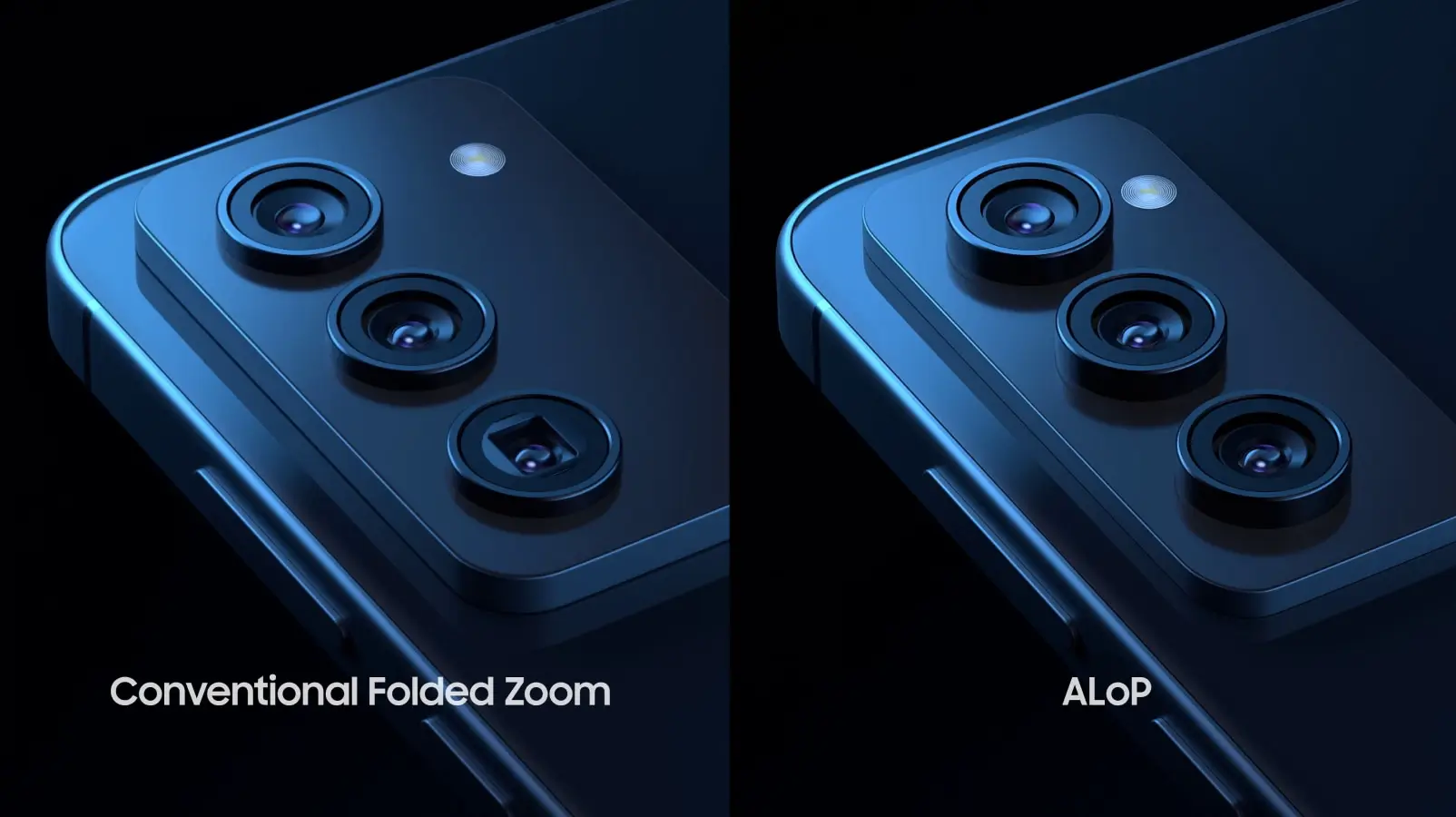 Samsung Reduced camera bump size and height
