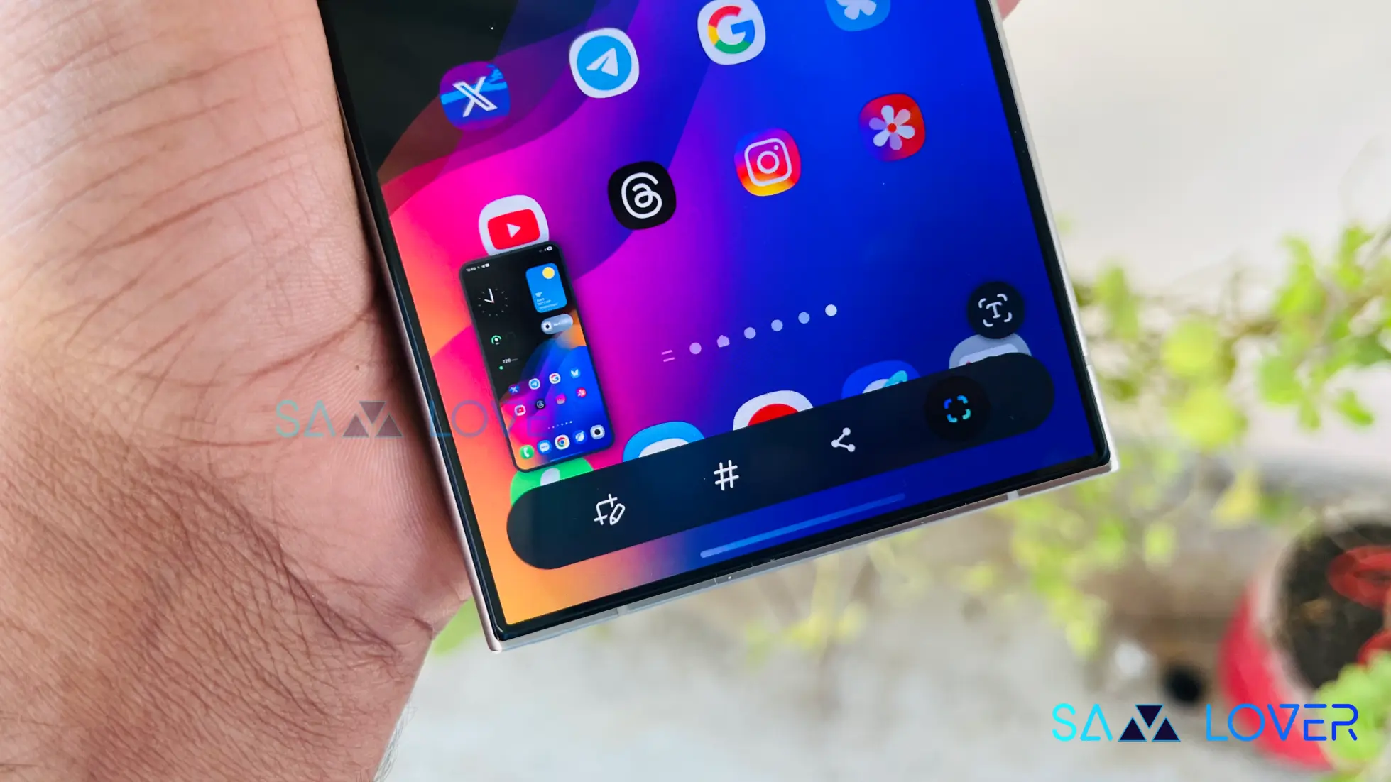 Samsung Capture Screenshot