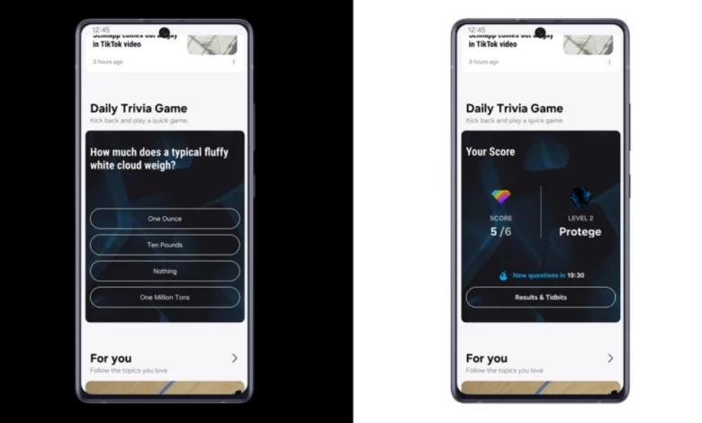 This six trivia game in Samsung news