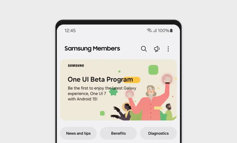 One UI 7 Beta Program Notification