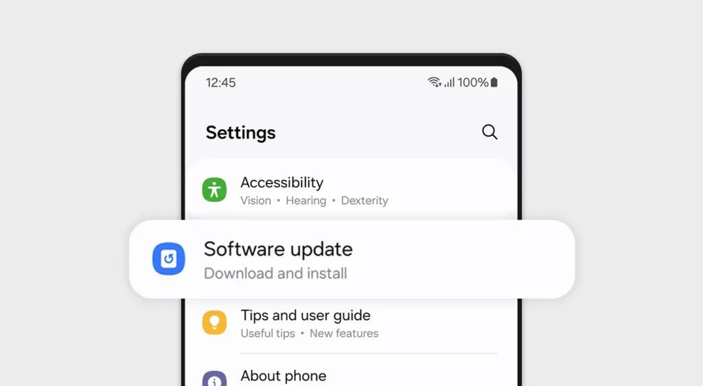 Samsung Software Update