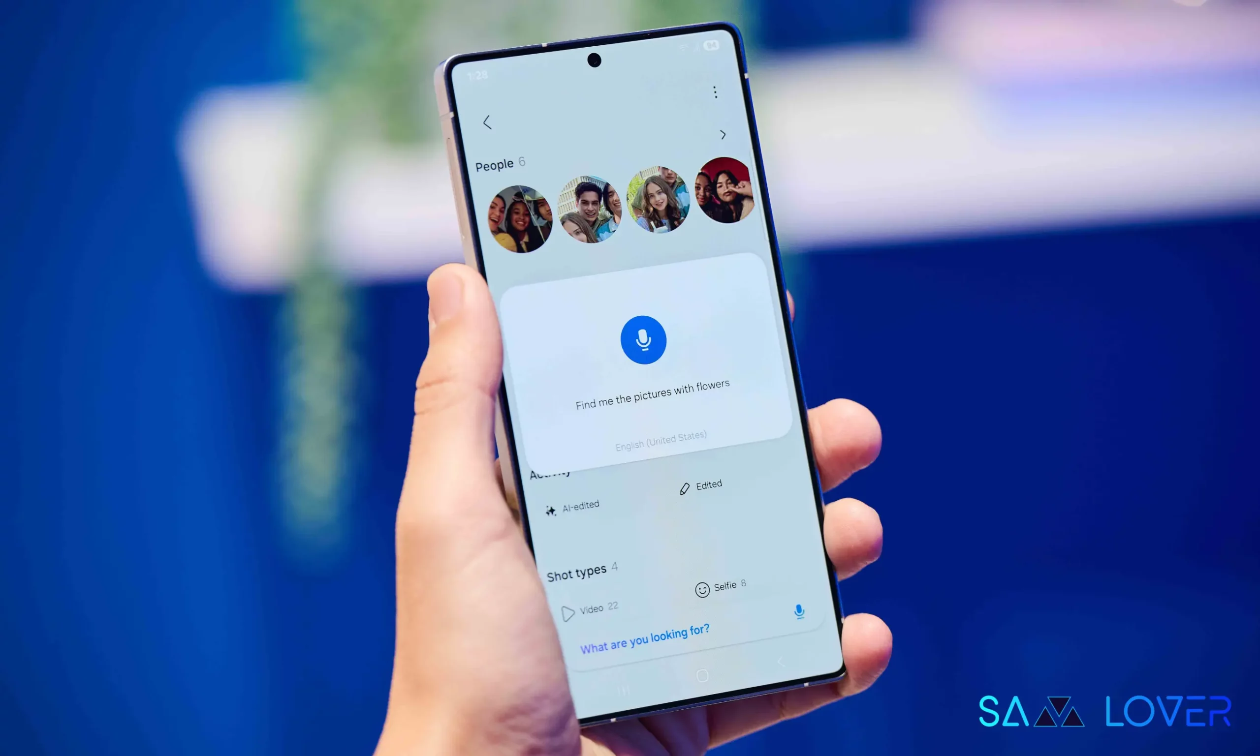 Samsung Galaxy S25 ultra Gallery App Search Feature