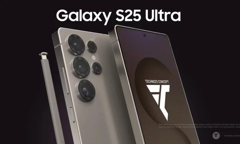 Samsung Galaxy S25 Ultra Renders in Front
