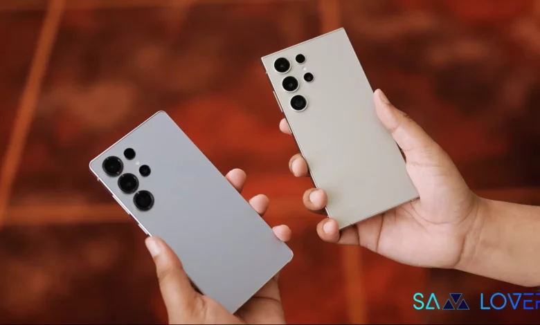 Samsung Galaxy S25 Ultra and Galaxy S24 Ultra