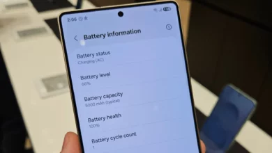 Galaxy S25 Ultra battery Health and Cycle Count
