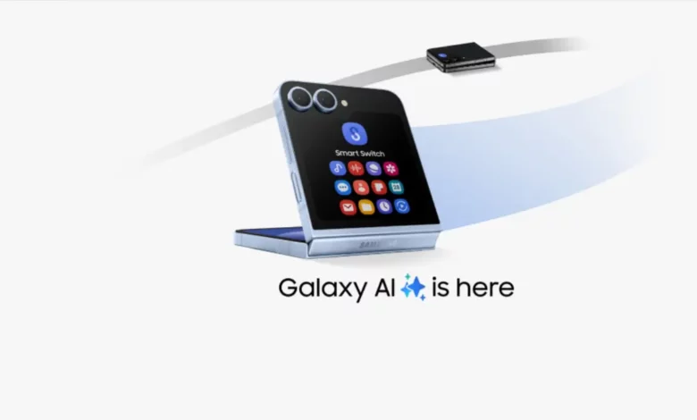 Samsung Galaxy Z Flip 6 with Galaxy AI