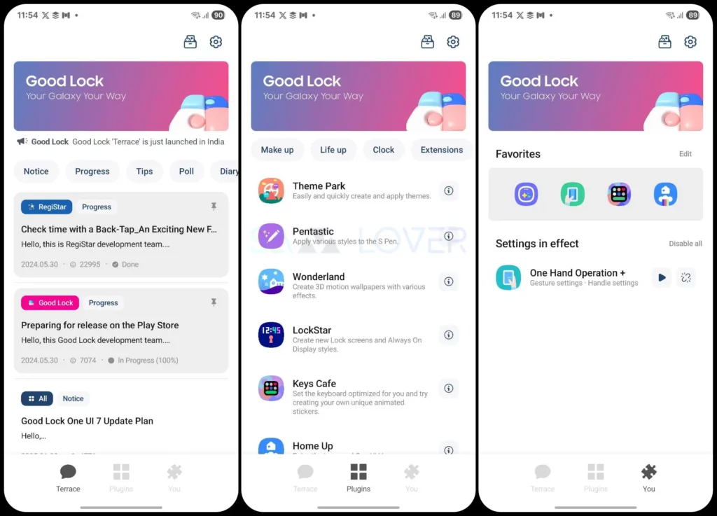 Good Lock 3.0 Refreshed UI Design