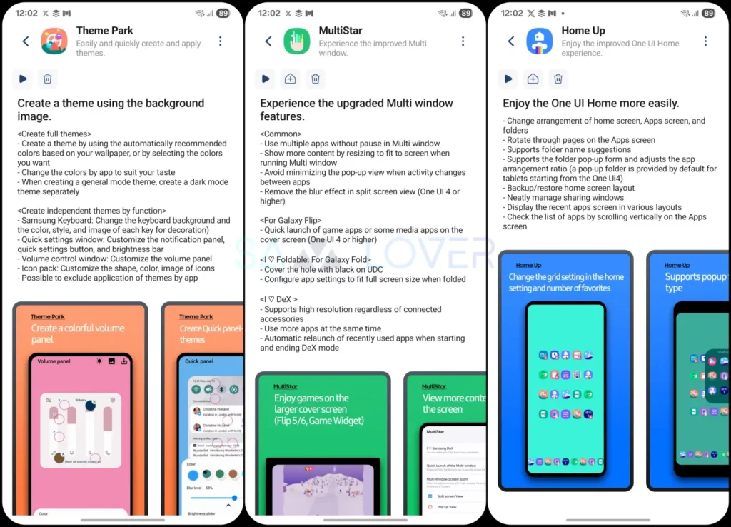 Good Lock 3.0 Plugins update History