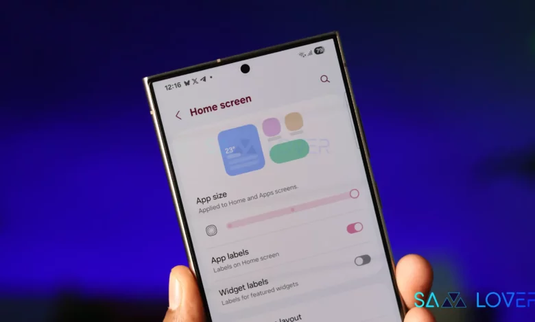 Samsung One UI 7 Apps and Widget Styles