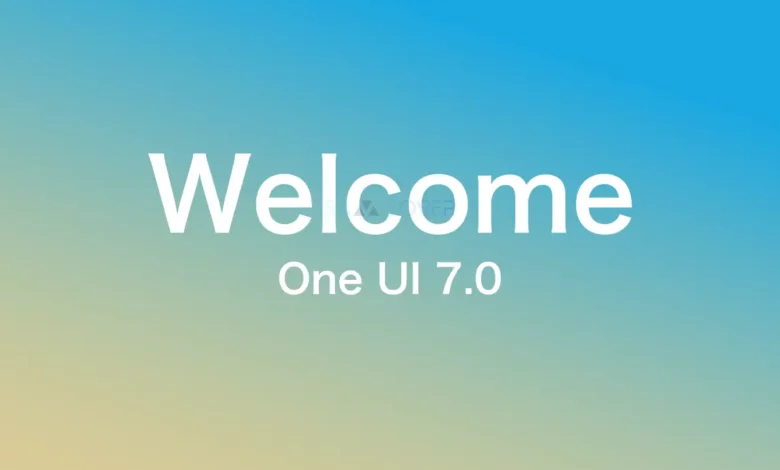 Samsung One UI 7.0 Welcome Screen