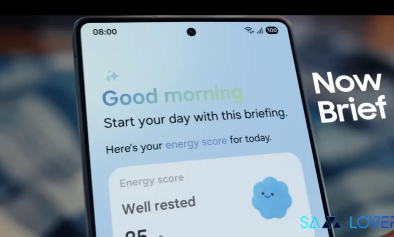 Samsung Now Brief Screen