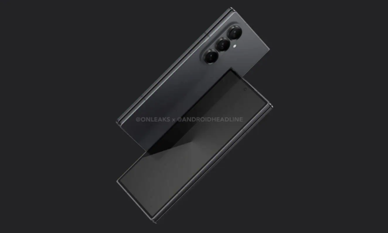 Galaxy Z Fold 7 Render