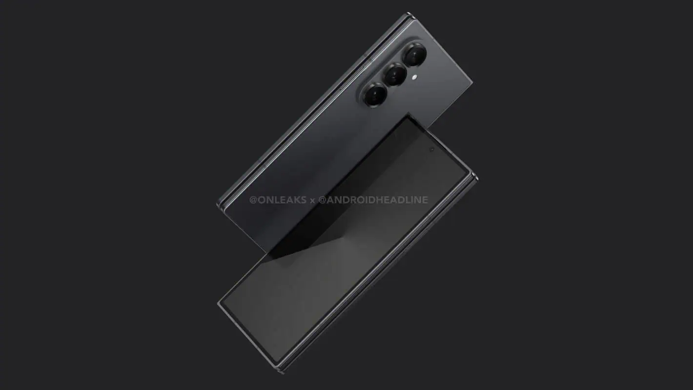 Galaxy Z Fold 7 Render