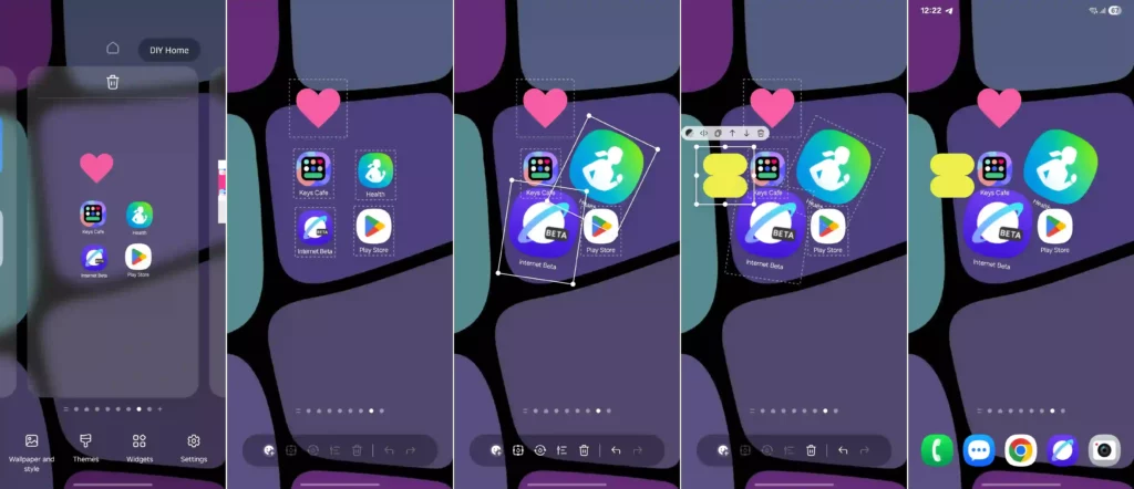 Samsung Good Lock Home Up DIY Home Screen Customizations