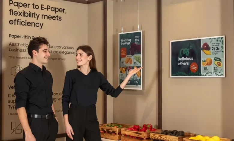 Samsung Color E-Paper Display