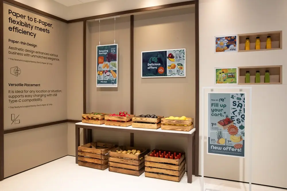 Samsung E Paper Display