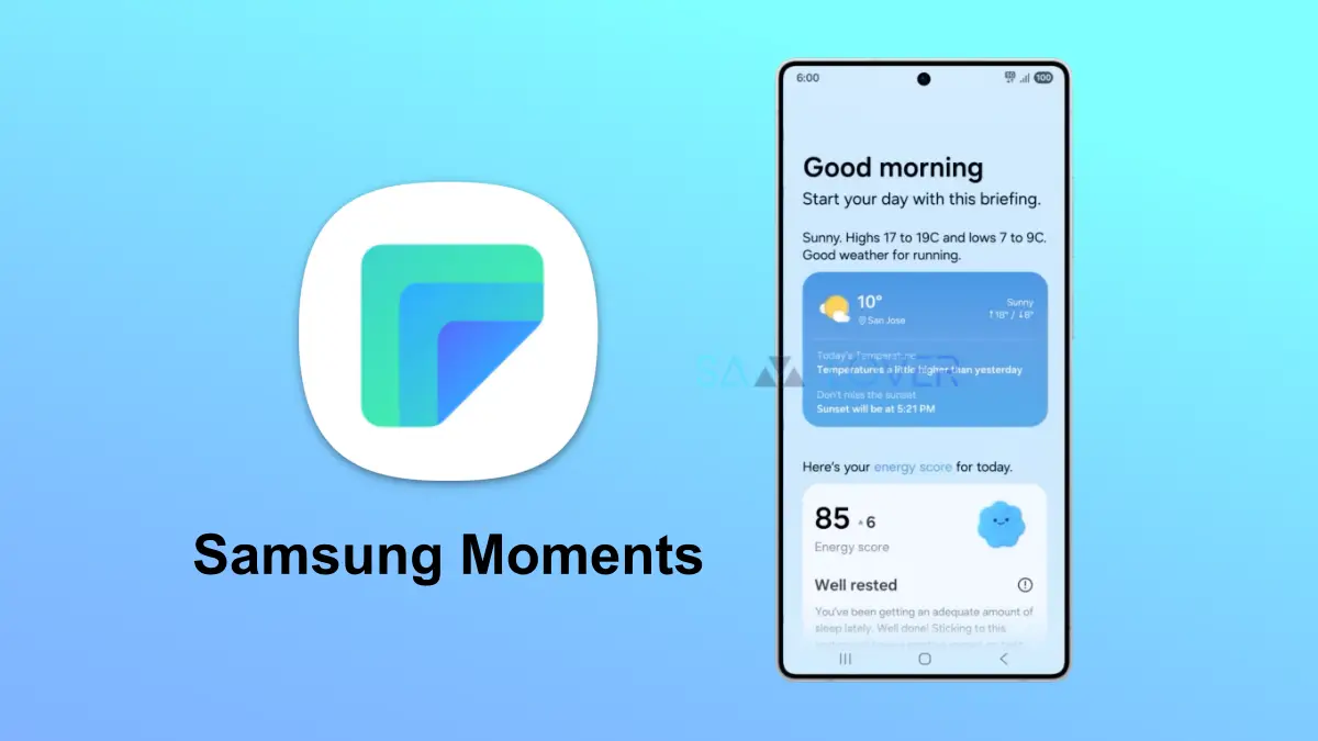 Samsung Moments App