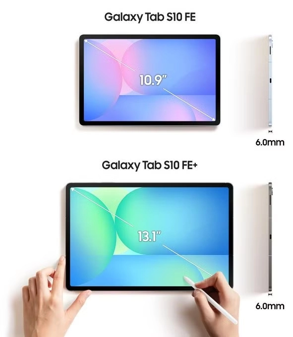 Galaxy Tab S10 FE ans S10 FE Plus